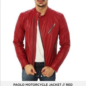 Arturo Vannini Paola Motorcycle Jacket - Red
